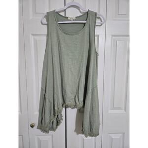Umgee 1xl women's sage tank top
